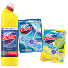 Alle Glorix toiletblokken